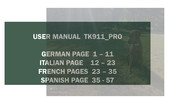 SimMo Trade TK911 PRO Manual De Instrucciones