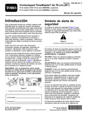 Toro 21219 Manual Del Operador