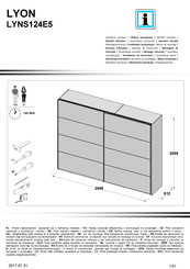 Forma Ideale LYON LYNS124E5 Instrucciones De Montaje