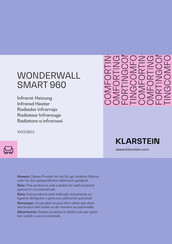 Klarstein WONDERWALL SMART 960 Manual De Instrucciones