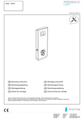 Pressalit Care R8022 Instrucciones De Montaje