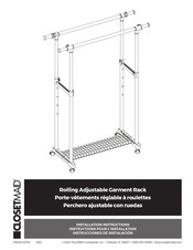 ClosetMaid 10000-02755 Instrucciones De Instalación