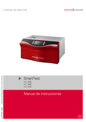 Pfeiffer Vacuum SmartTest HLT 550 Manual De Instrucciones