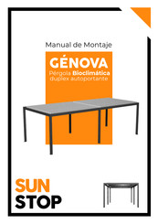 SUN STOP GÉNOVA Manual De Montaje
