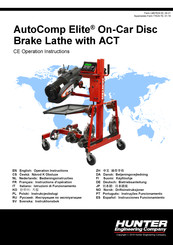 Hunter AutoComp Elite Instrucciones Funcionamiento