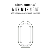 clevamama NITE NITE LIGHT Manual Del Usuario