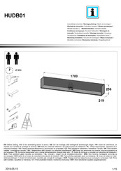 Forte HUDB01 Instrucciones De Montaje