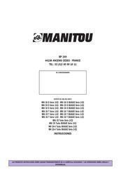 Manitou 1-E2 MSI 30 T Instrucciones