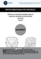 Chipolino Journey Manual De Instrucciones