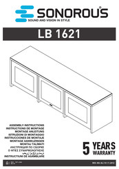 Sonorous LB 1621 Instrucciones De Montaje