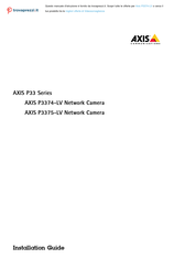 Axis Communications P3374-LV Guia De Instalacion