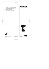 EINHELL Bavaria BPAS 18 AK Manual De Instrucciones