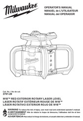 Milwaukee 3701-20 Manual Del Operador