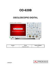 Promax OD-620B Manual De Instrucciones