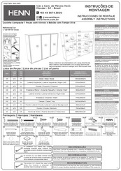 HENN CE739-131 Instrucciones De Montaje