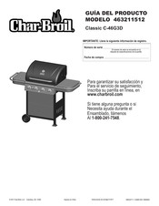 Char-Broil 463211512 Guía Del Producto