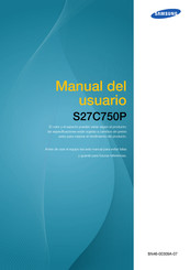 Samsung S27C750P Manual Del Usuario