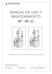 DEPURECO BF 085 JC Manual De Uso Y Mantenimiento