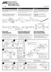 JVC KD-S11 Manual De Instalación/Conexion