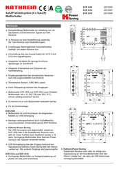 Kathrein EXR 2508 Manual Del Usuario