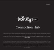 Twinkly Pro TWPRO-HUB-8 Guía De Instrucciones