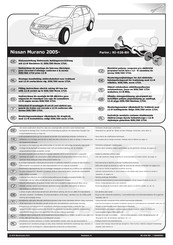 ECS Electronics NI-026-BH Instrucciones De Montaje