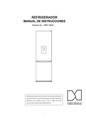 Hyundai MRF-262D Manual De Instrucciones