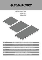 Blaupunkt 5IB64251 Manual De Montaje Y Modo De Empleo