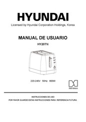 Hyundai HY20TN Manual De Usuario