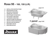 RAVAK Rosa 150 L Instrucciones De Montaje