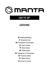 Manta LED1905 Manual De Usuario