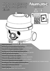 Numatic Hetty HET 200-11 Traducción Del Manual De Uso Original