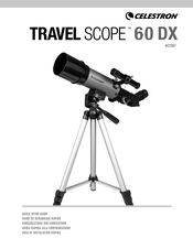 Celestron TRAVEL SCOPE 60 DX Guía De Instalación Rápida