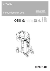 Nilfisk VHC200 Manual De Instrucciones