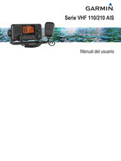 Garmin VHF 110 Manual Del Usuario