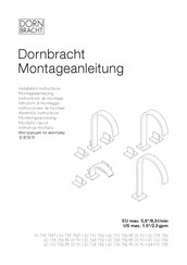 Dornbracht 20 735 782 Instrucciones De Montaje