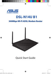 Asus DSL-N14U B1 Guia De Inicio Rapido