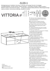 Lc VITTORIA S120-1 Instrucciones De Montaje