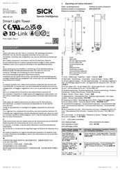 SICK Smart Light Tower SLT060-0B010J700 Guia De Inicio Rapido