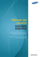 Samsung S22D360Q Manual Del Usuario