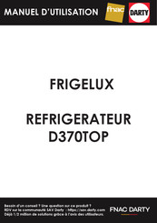 Frigelux D370ST Serie Instrucciones De Uso