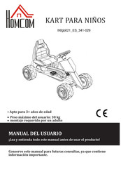 HOMCOM 341-029 Manual Del Usuario