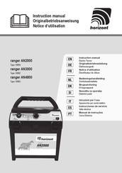 Horizont ranger AN3000 Instrucciones De Servicio