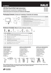 Cooper Lighting Solutions HALO ARFL80DBZ Instrucciones