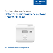 Hekatron KonexXt CO One Instrucciones De Uso