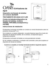 Oasis PWF2EBQ Instrucciones De Instalación