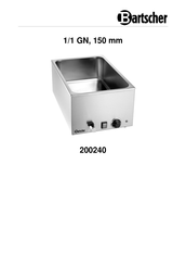 Bartscher 200240 Manual De Instrucciones Original