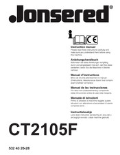 Jonsered CT2105F Manual De Las Instrucciones