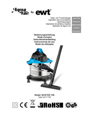 EWT Aqua Vac BOXTER 15S Instrucciones De Uso