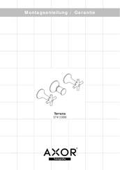 Hansgrohe Axor Terrano 37413 Serie Instrucciones De Instalación